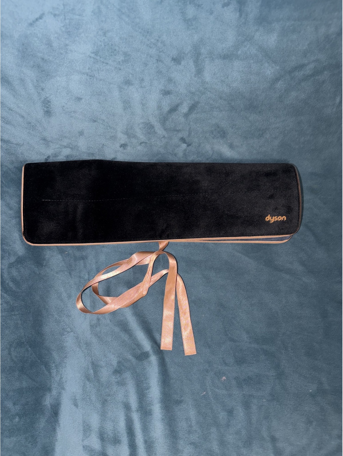Genuine Dyson Airwrap Travel Pouch Case Black Copper Heat Resistant W Ribbon